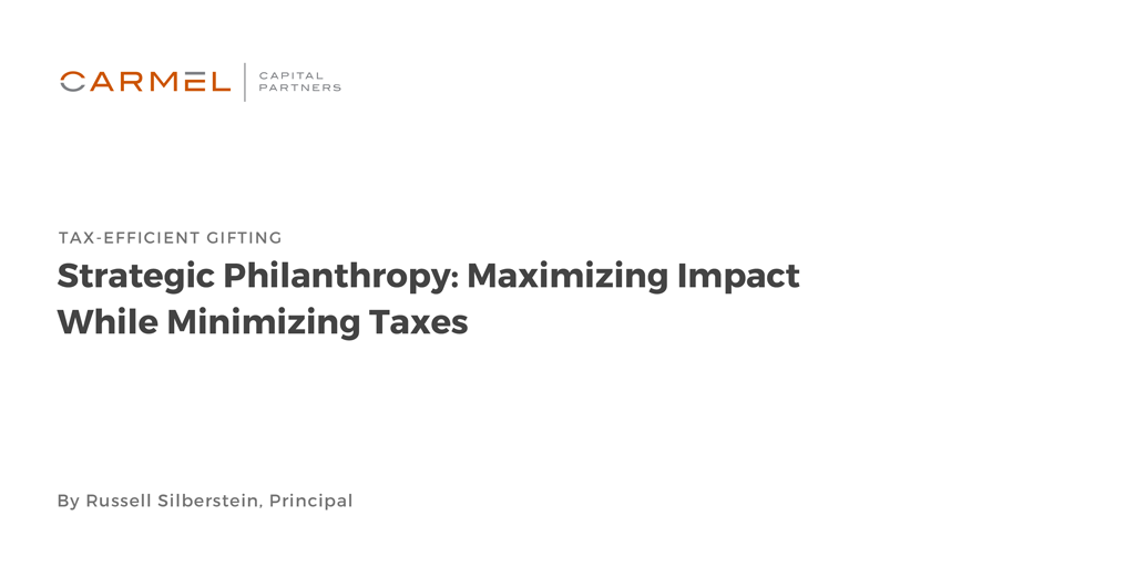 Strategic Philanthropy: Maximizing Impact While Minimizing Taxes